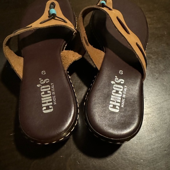 Chico Brown Flip Flops - Picture 4 of 6